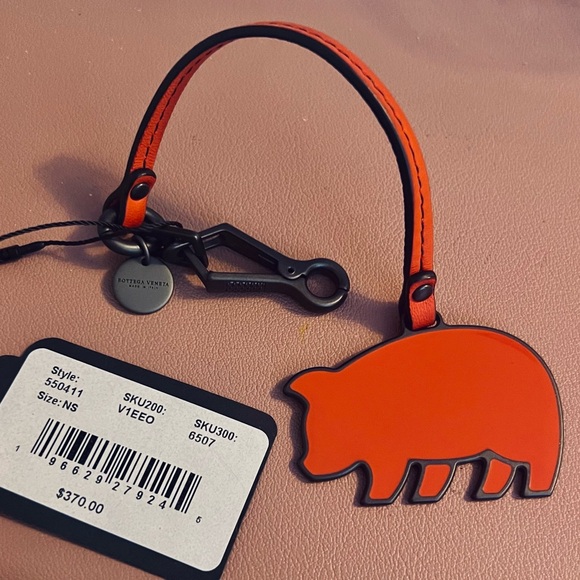 Bottega Veneta Accessories - Bottega Veneta Limited Edition 2019 Year of the Pig Bag Charm